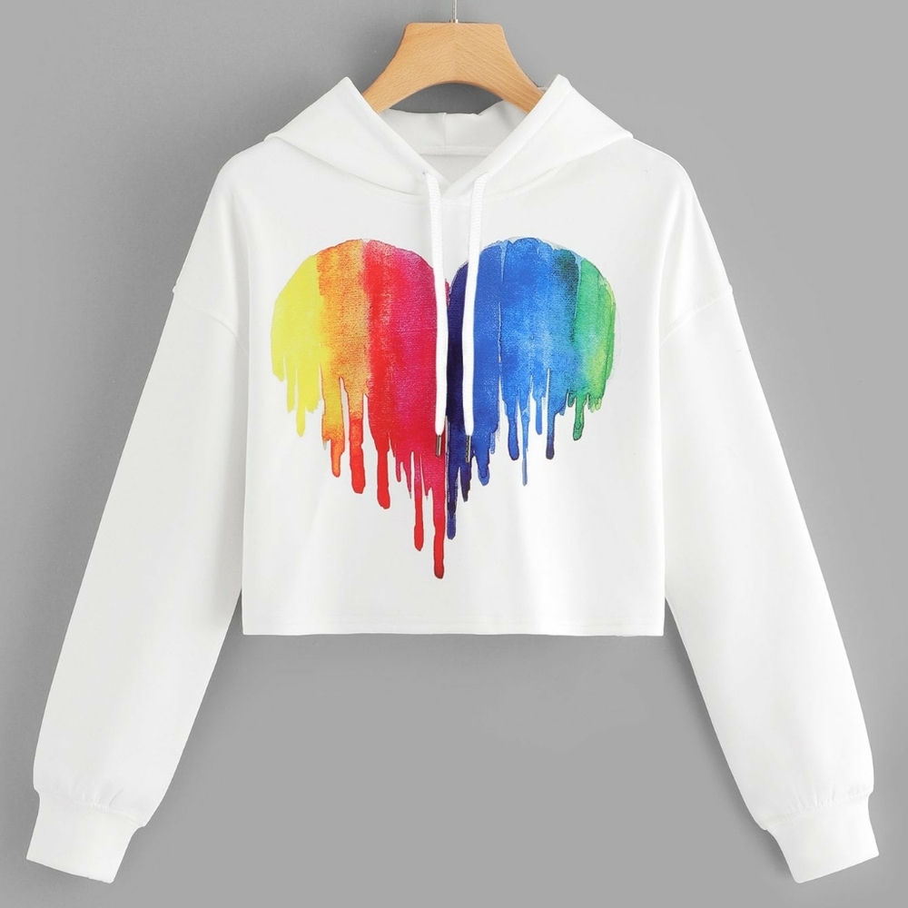 Women's hoodie haircut